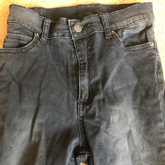 Cheap Monday second-skin high rise jeans W25/L32. Never worn! Navy blue - Picture 4 of 6